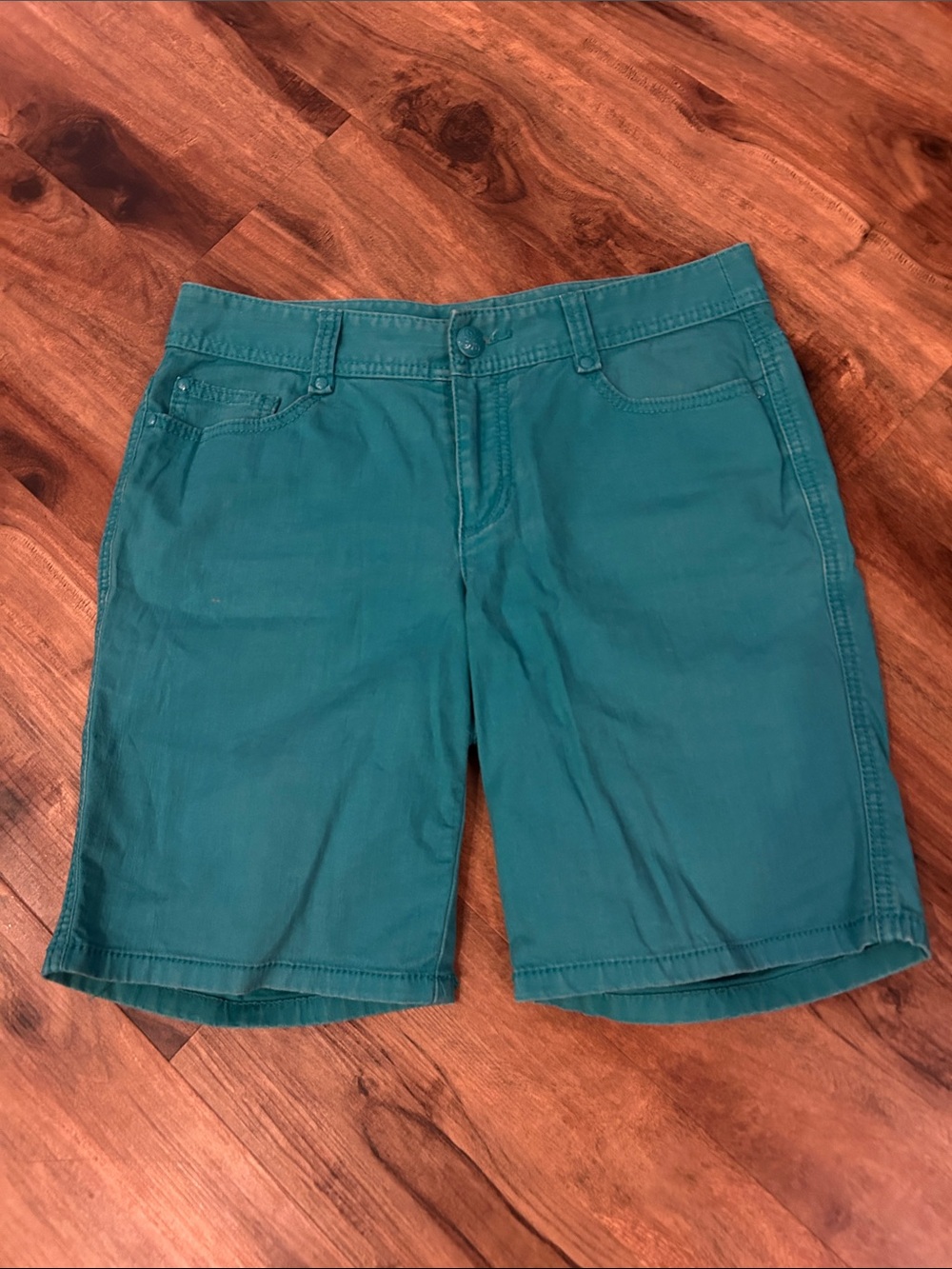 Women’s Teal Casual Shorts